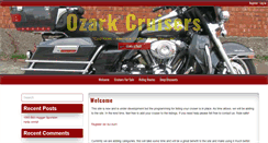 Desktop Screenshot of ozarkcruisers.com